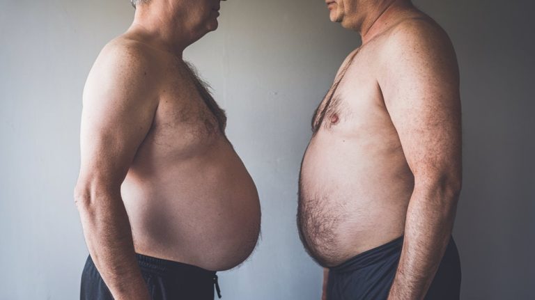 aging increases belly fat