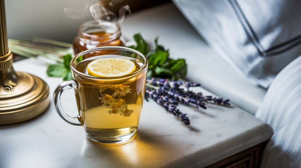 flat stomach bedtime drinks