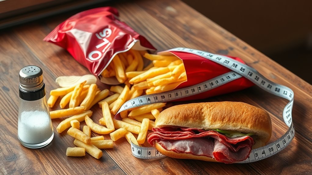 high sodium weight gain