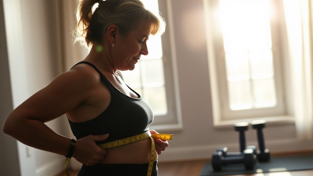 manage age related belly fat