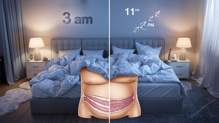 sleep influences belly fat